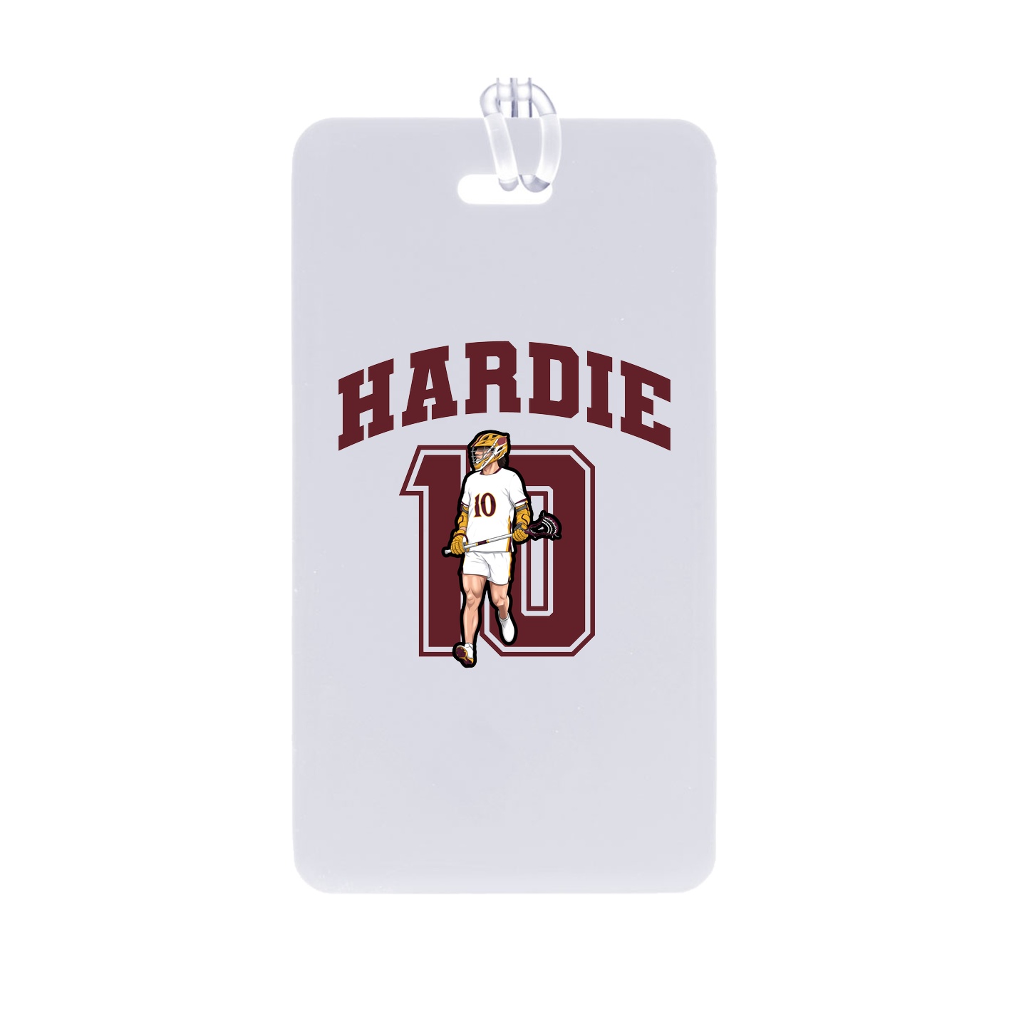 Bag Tag — Number in Classic