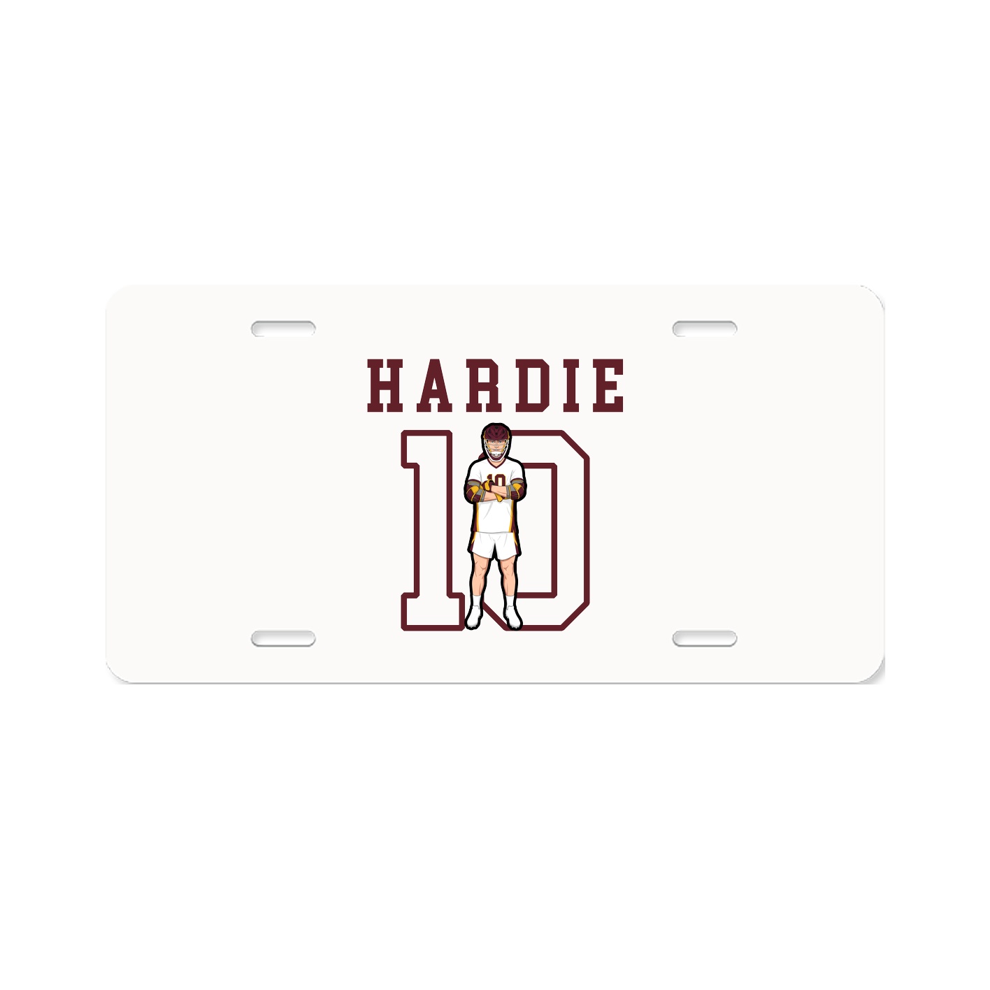 License Plate — Shirsey in Classic