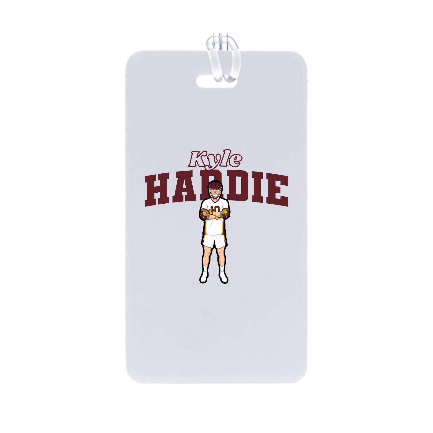 Bag Tag — Name Arch in Classic