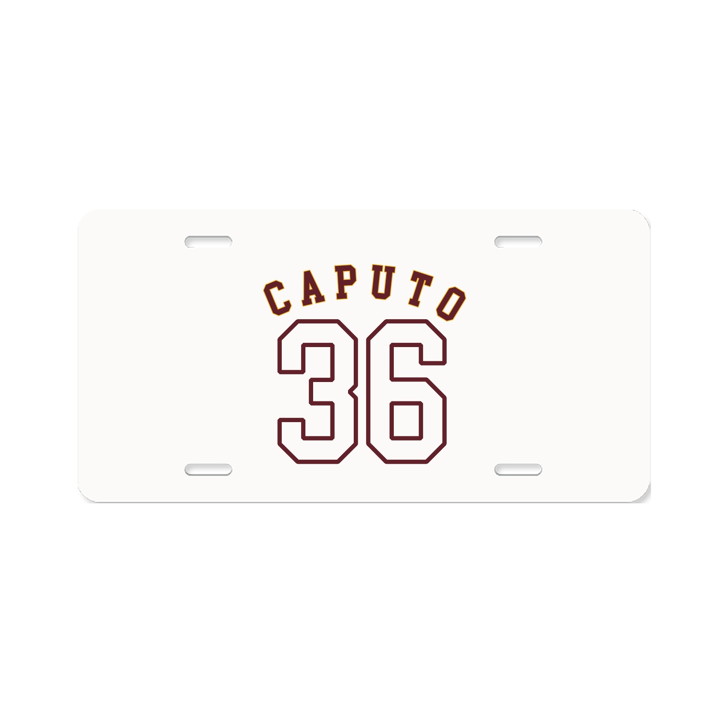License Plate — Shirsey Arch in Classic