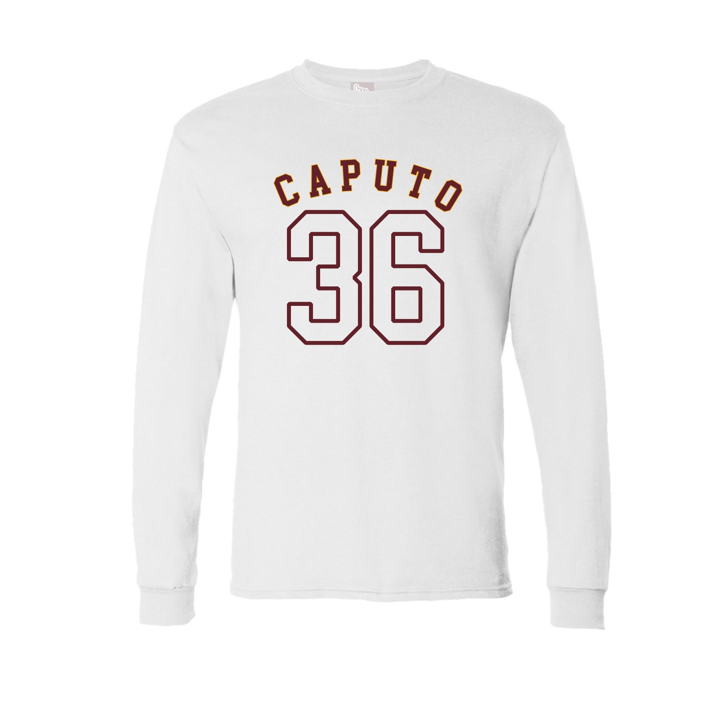 Long Sleeve Tee — Shirsey Arch in White