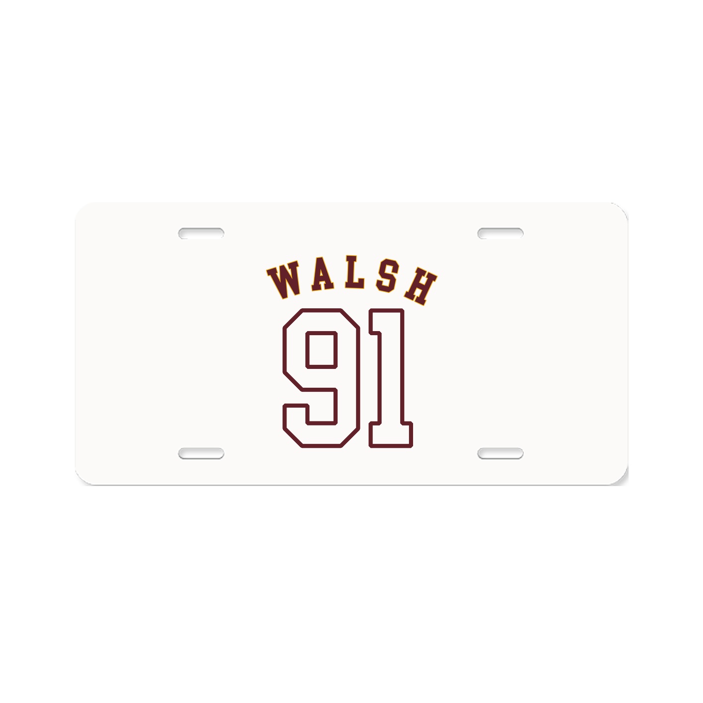 License Plate — Shirsey Arch in Classic