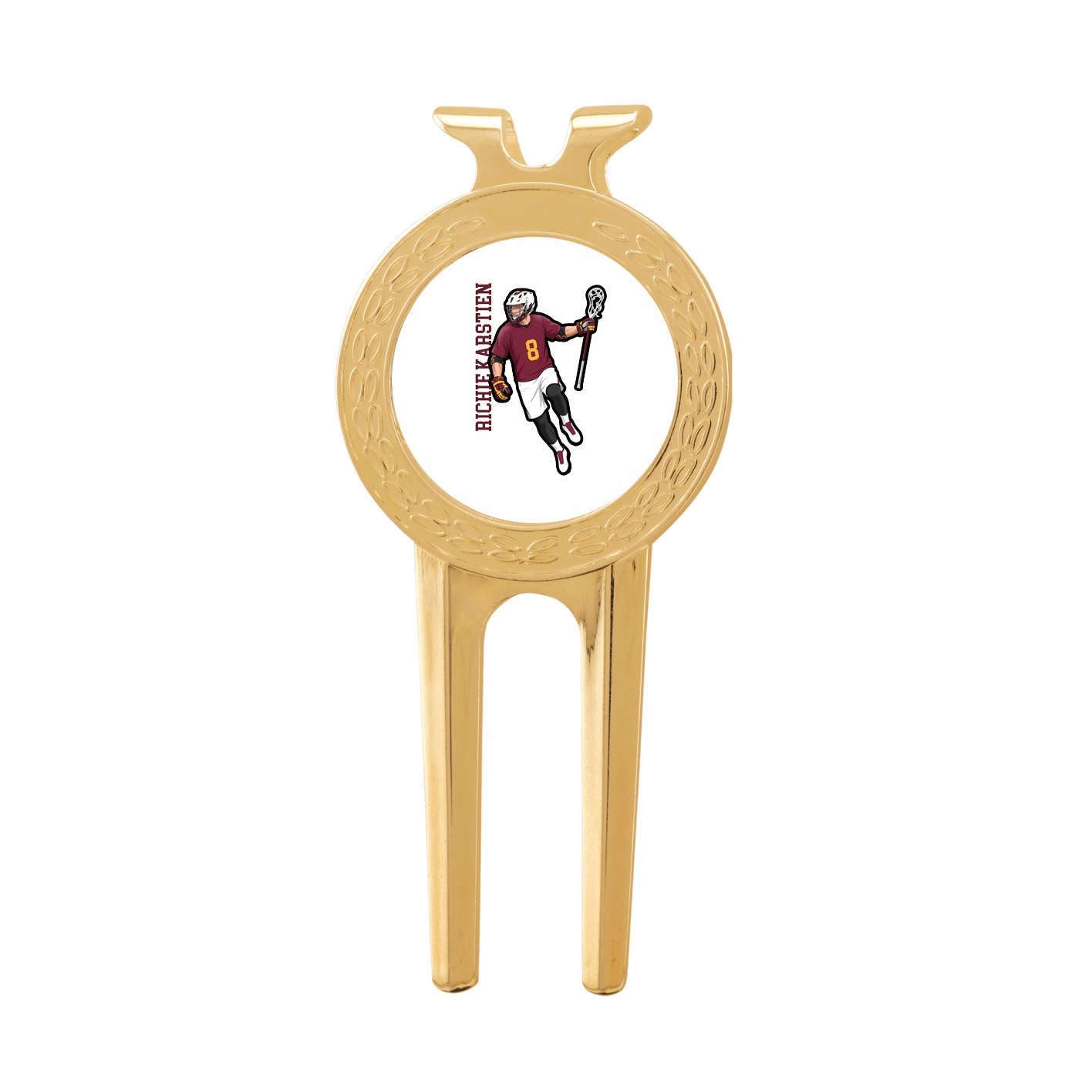 Divot Tool with Ball Marker — Name Vertical in Classic