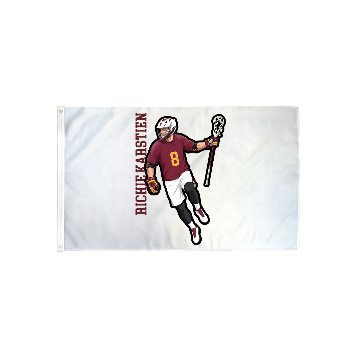 3x5 Flag — Name Vertical in Classic
