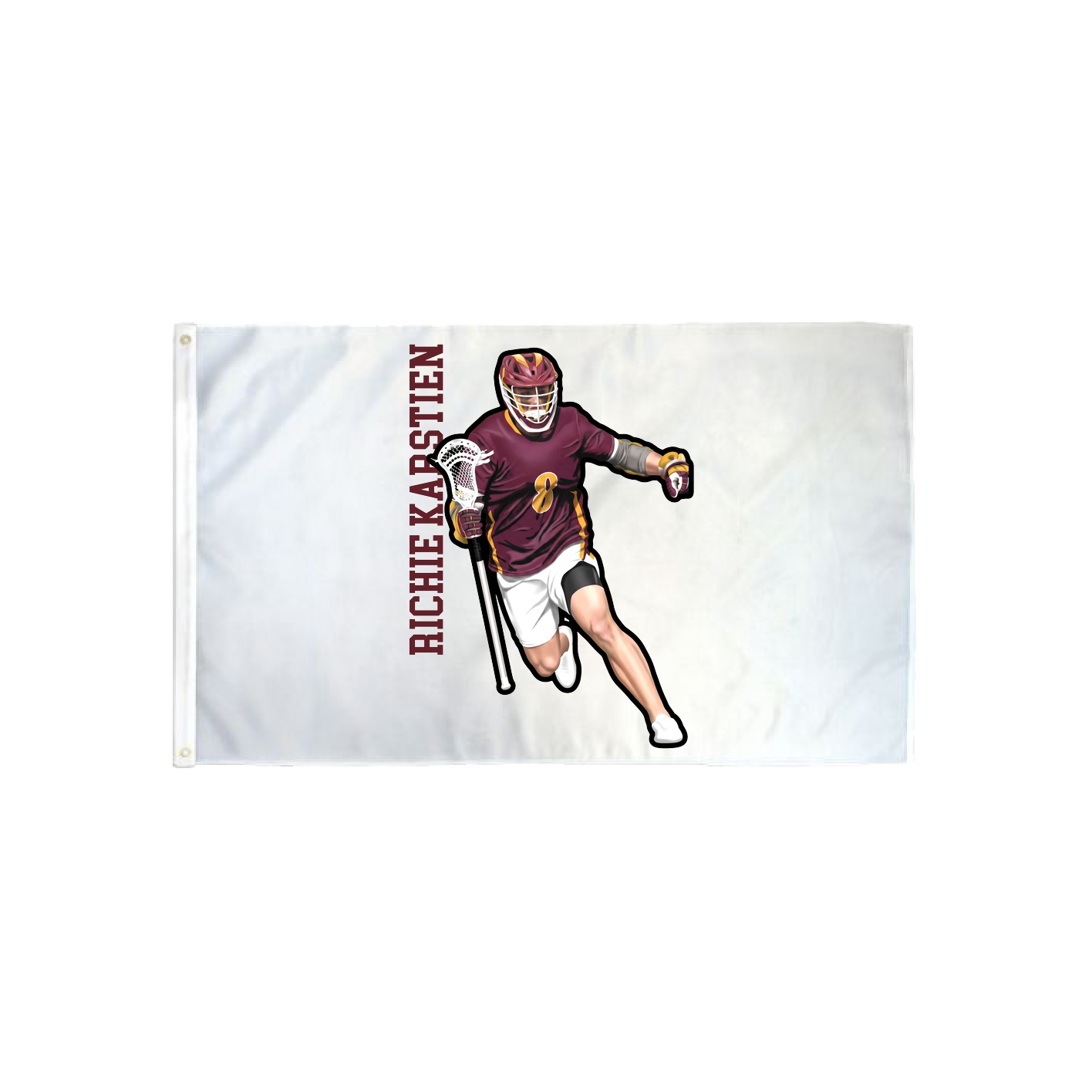 3x5 Flag — Name Vertical in Classic