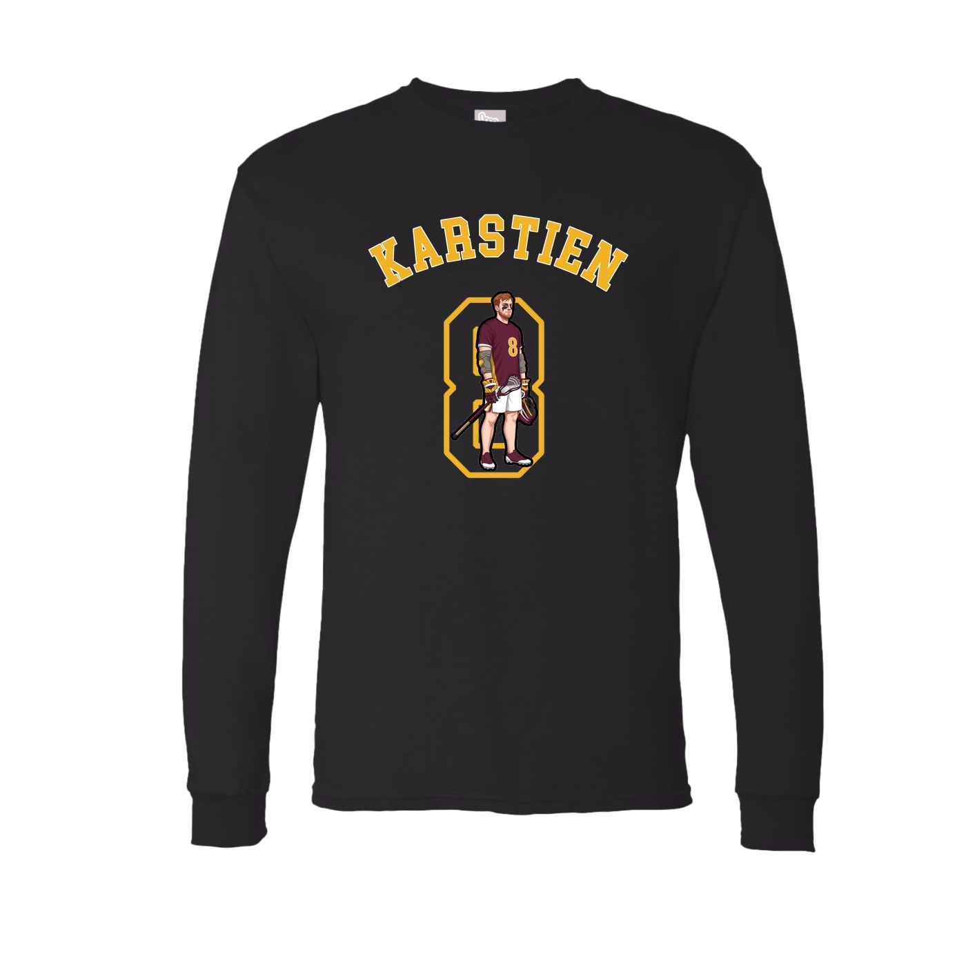 Long Sleeve Tee — Shirsey Arch in Black