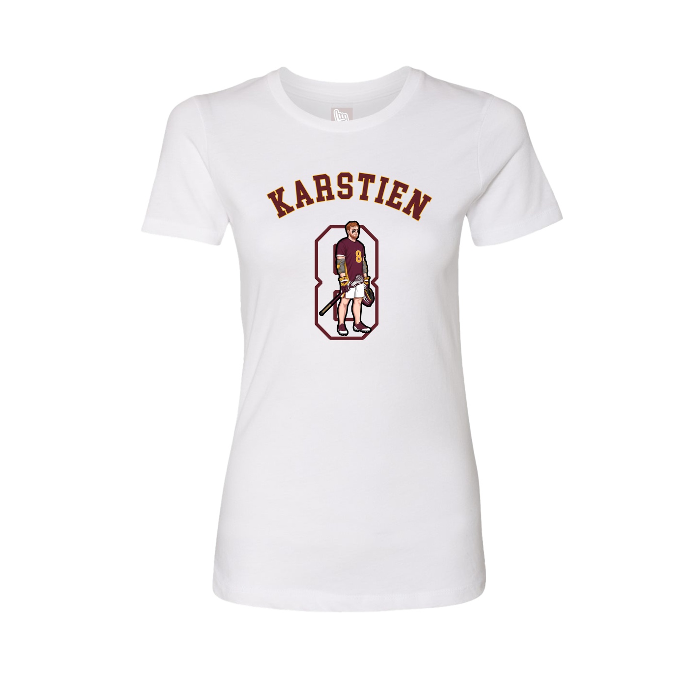 Womens Tee — Shirsey Arch in White