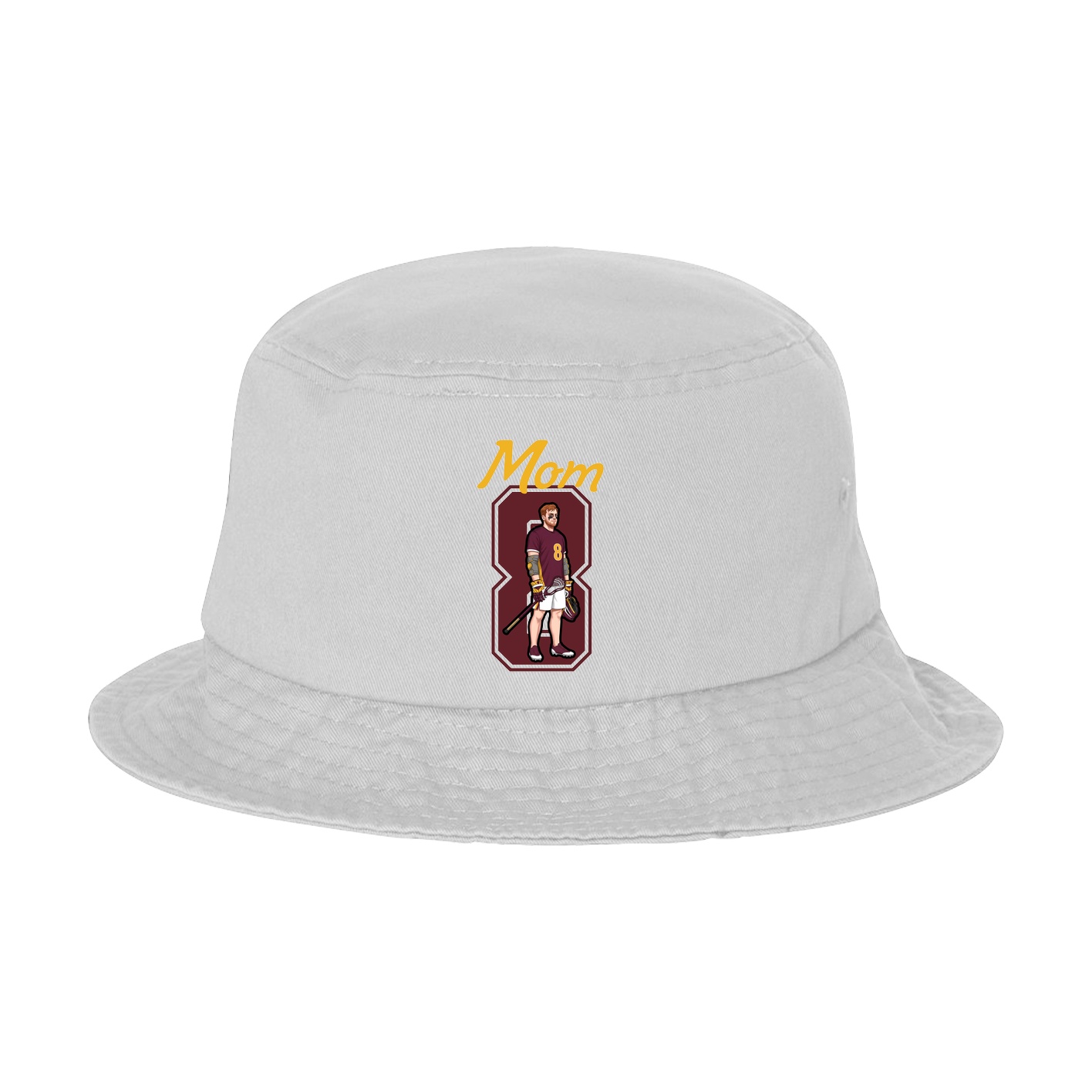 Bucket Cap — Mothers Day Shirsey in White