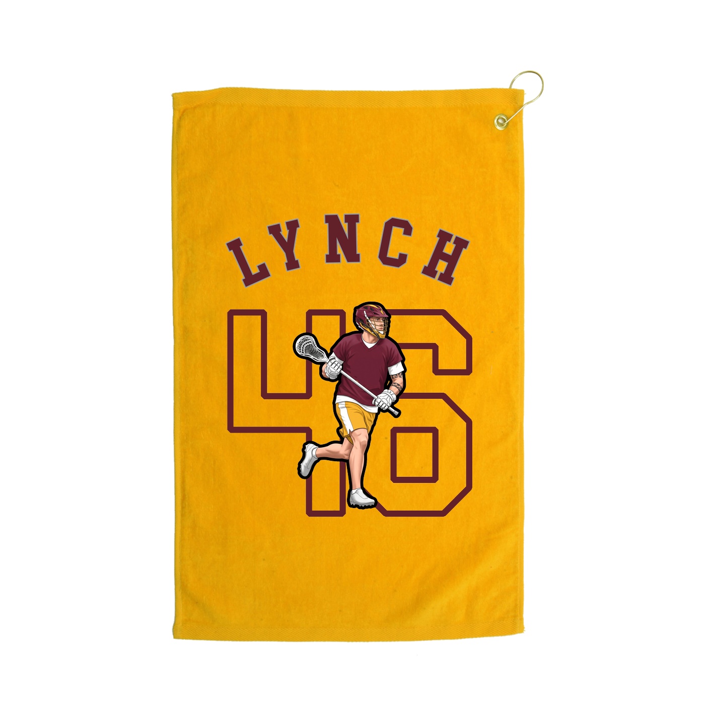 Golf Towel — Shirsey Arch in Gold