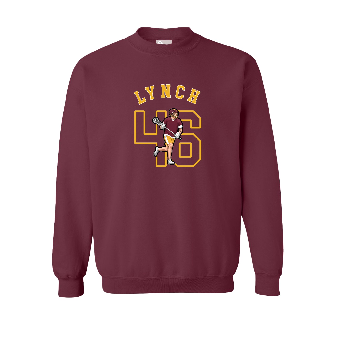 Fleece Crew — Shirsey Arch in Maroon