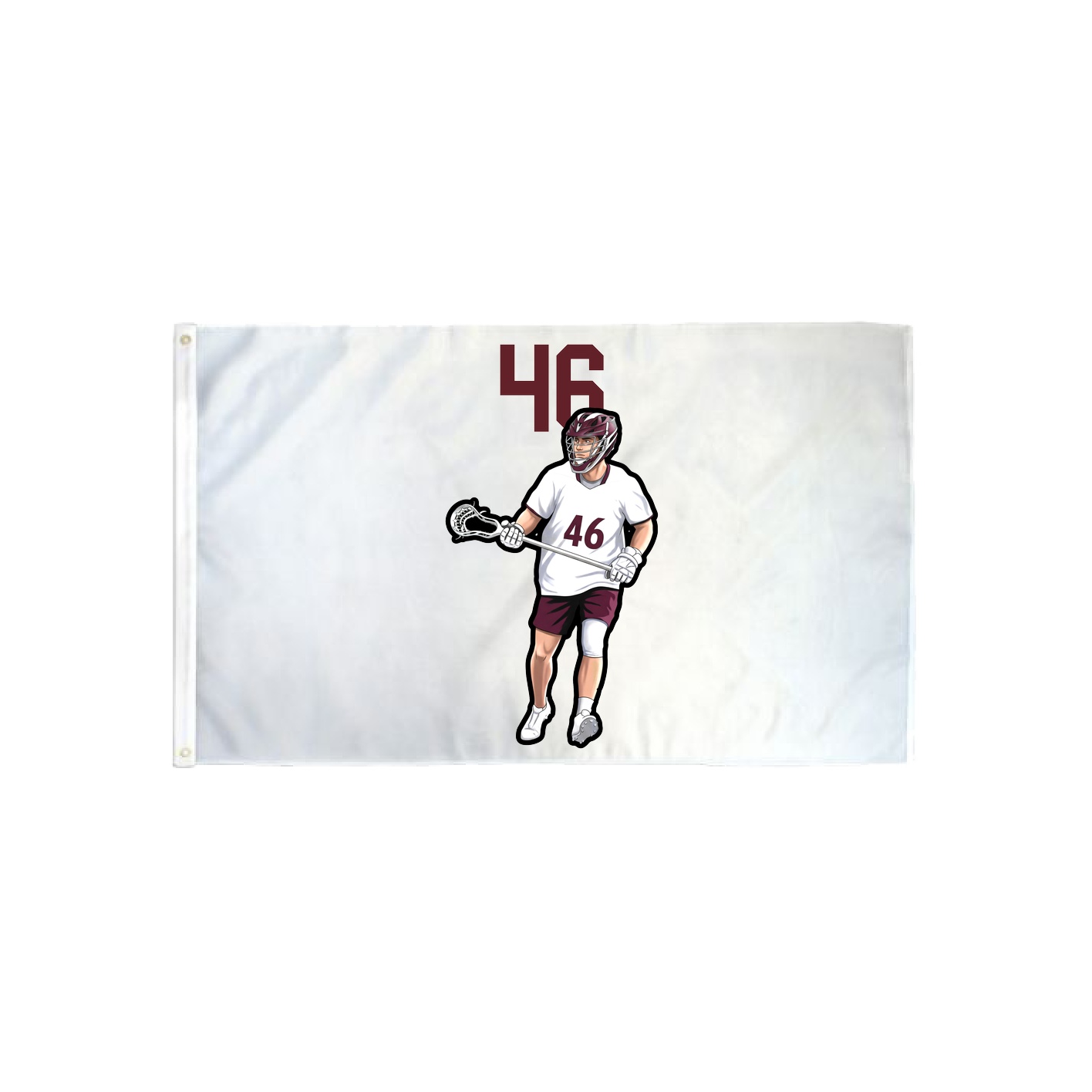 3x5 Flag — Number Top in Classic