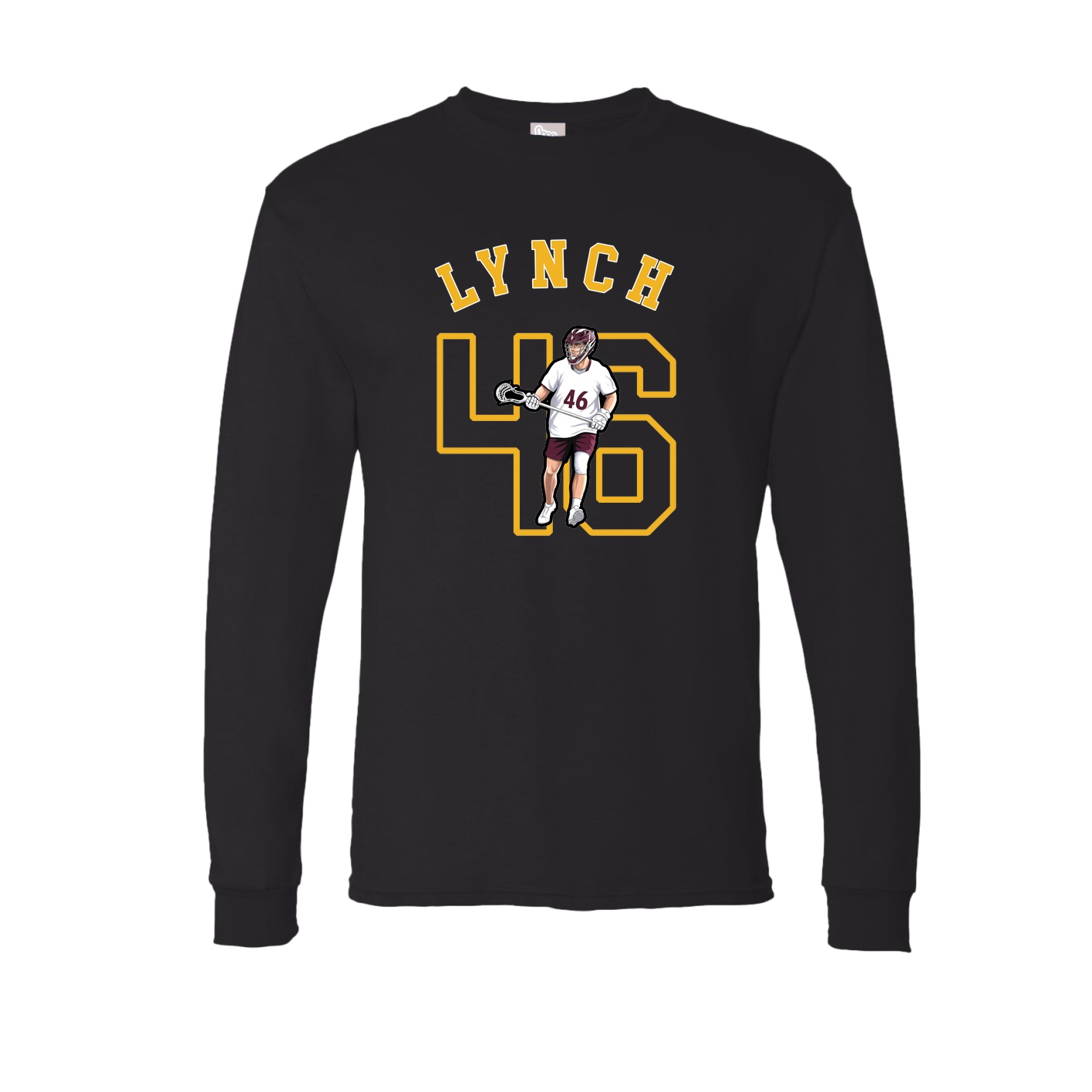 Long Sleeve Tee — Shirsey Arch in Black