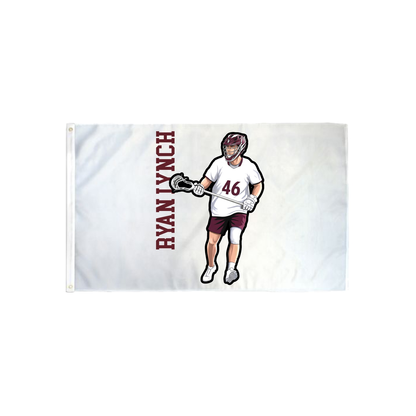 3x5 Flag — Name Vertical in Classic