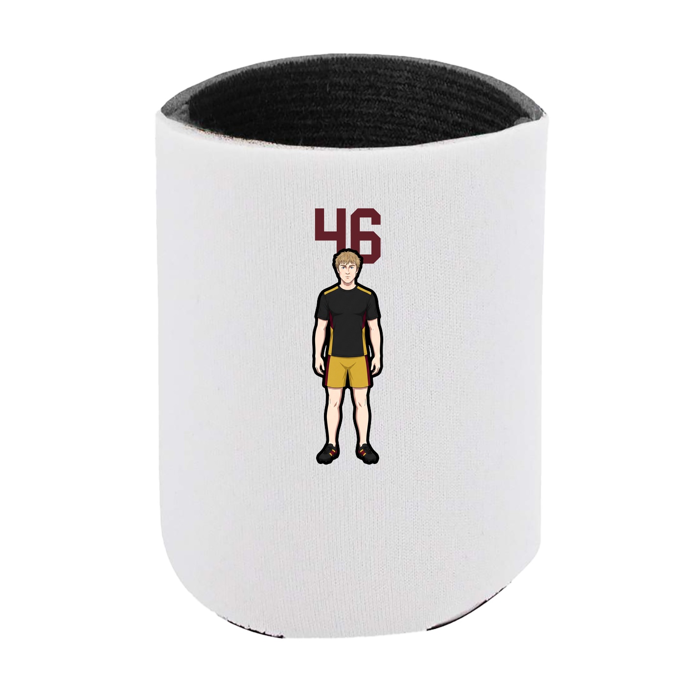 Can Holder — Number Top in White