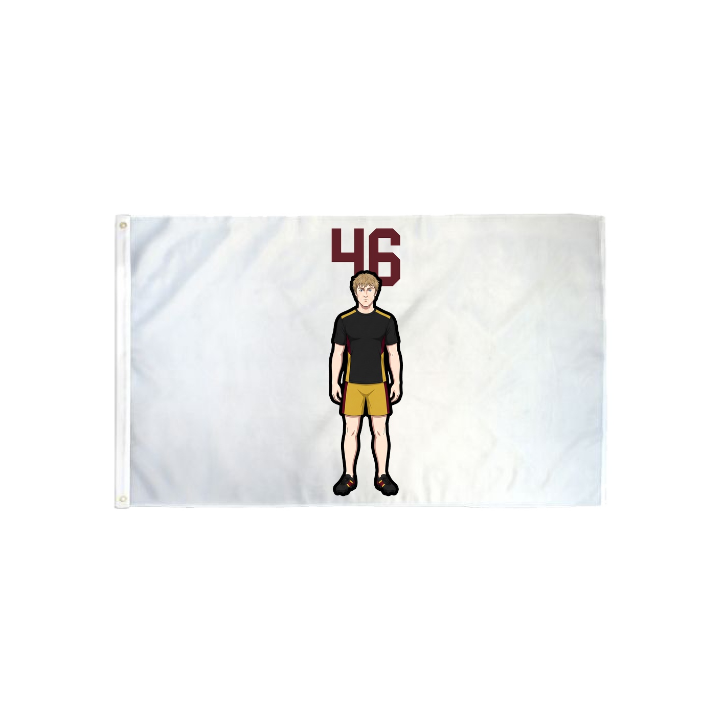 3x5 Flag — Number Top in Classic