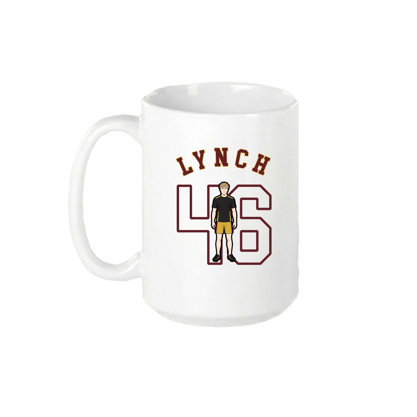 15oz Coffee Mug — Shirsey Arch in White