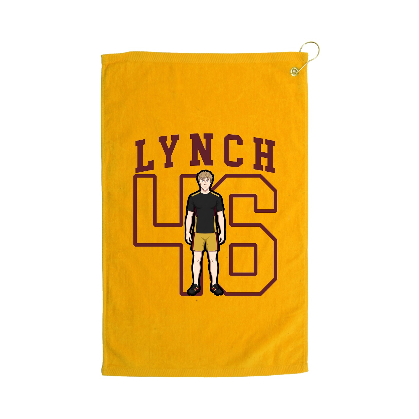 Golf Towel — Shirsey in Gold