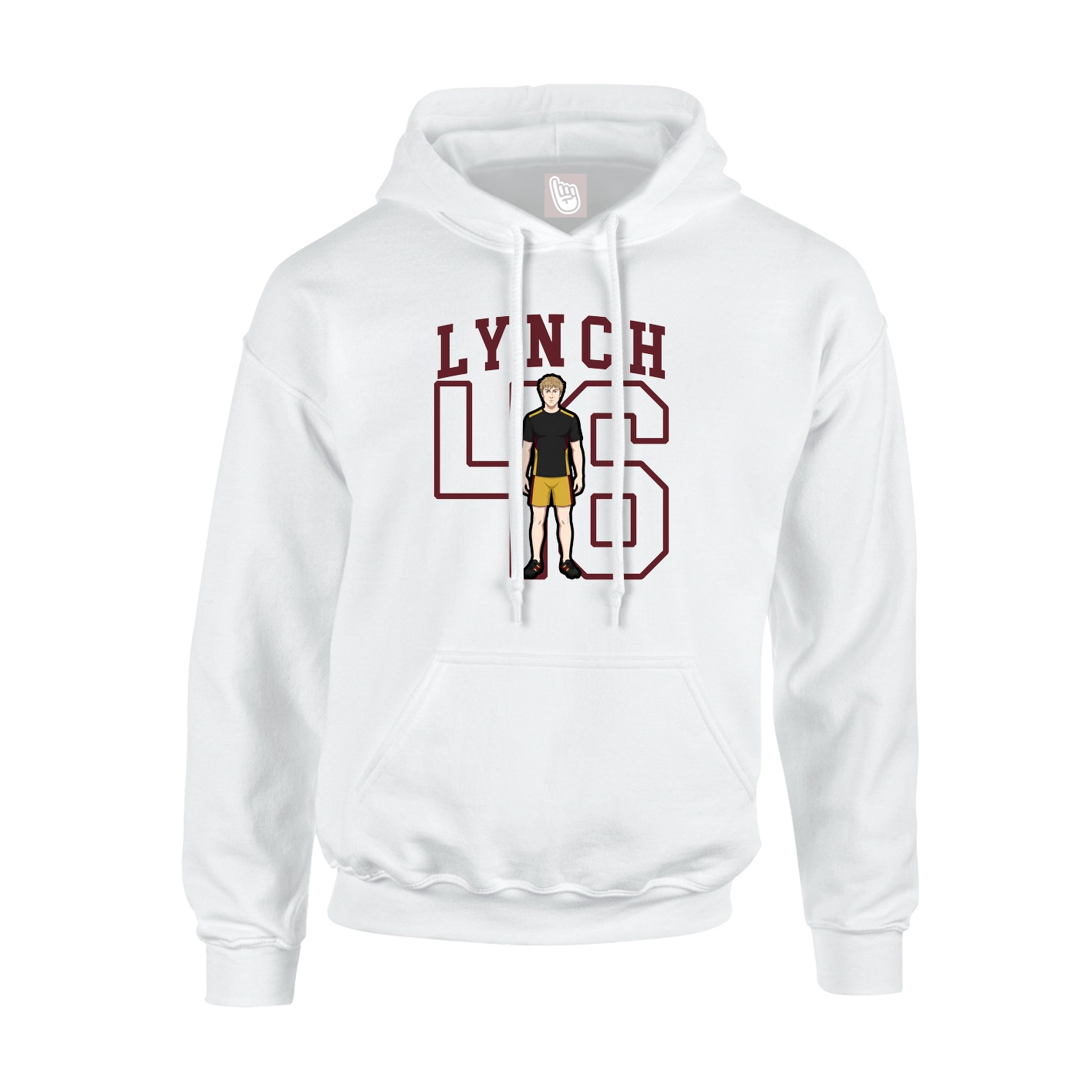 Youth Hoodie — Shirsey in White