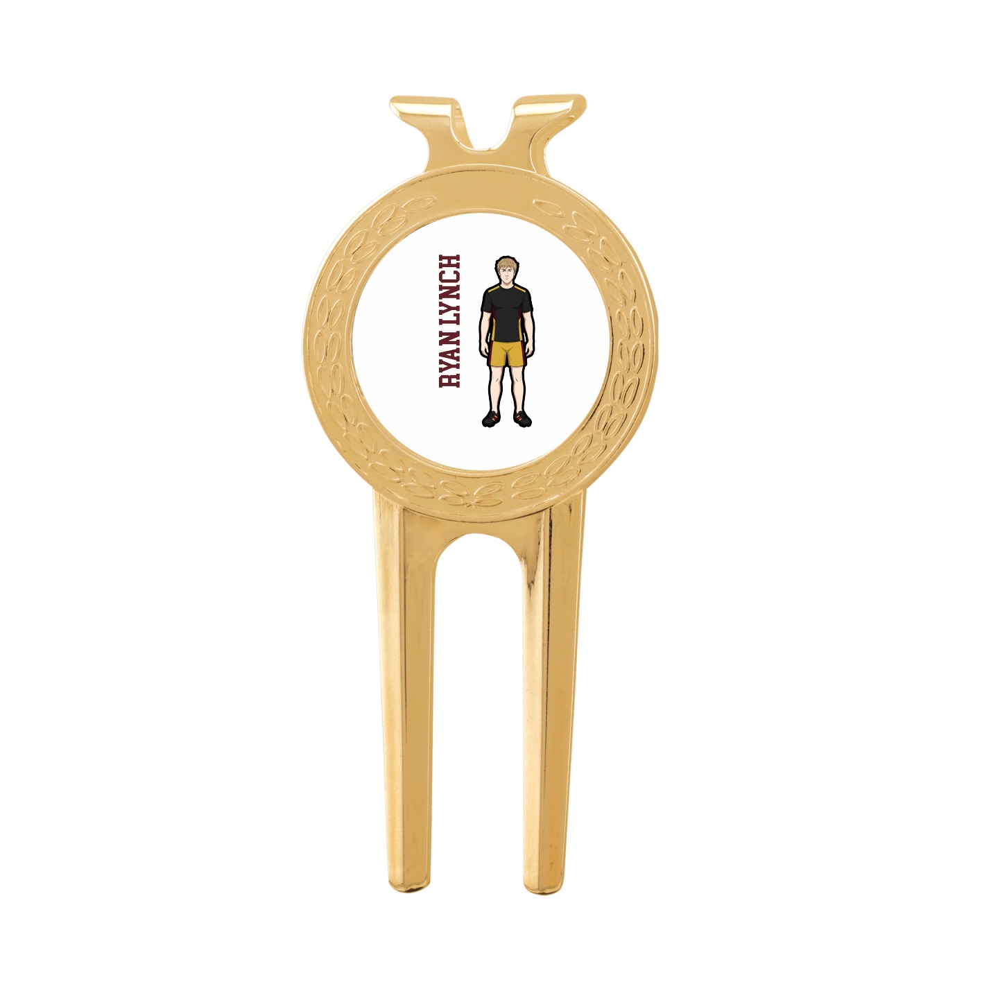 Divot Tool with Ball Marker — Name Vertical in Classic