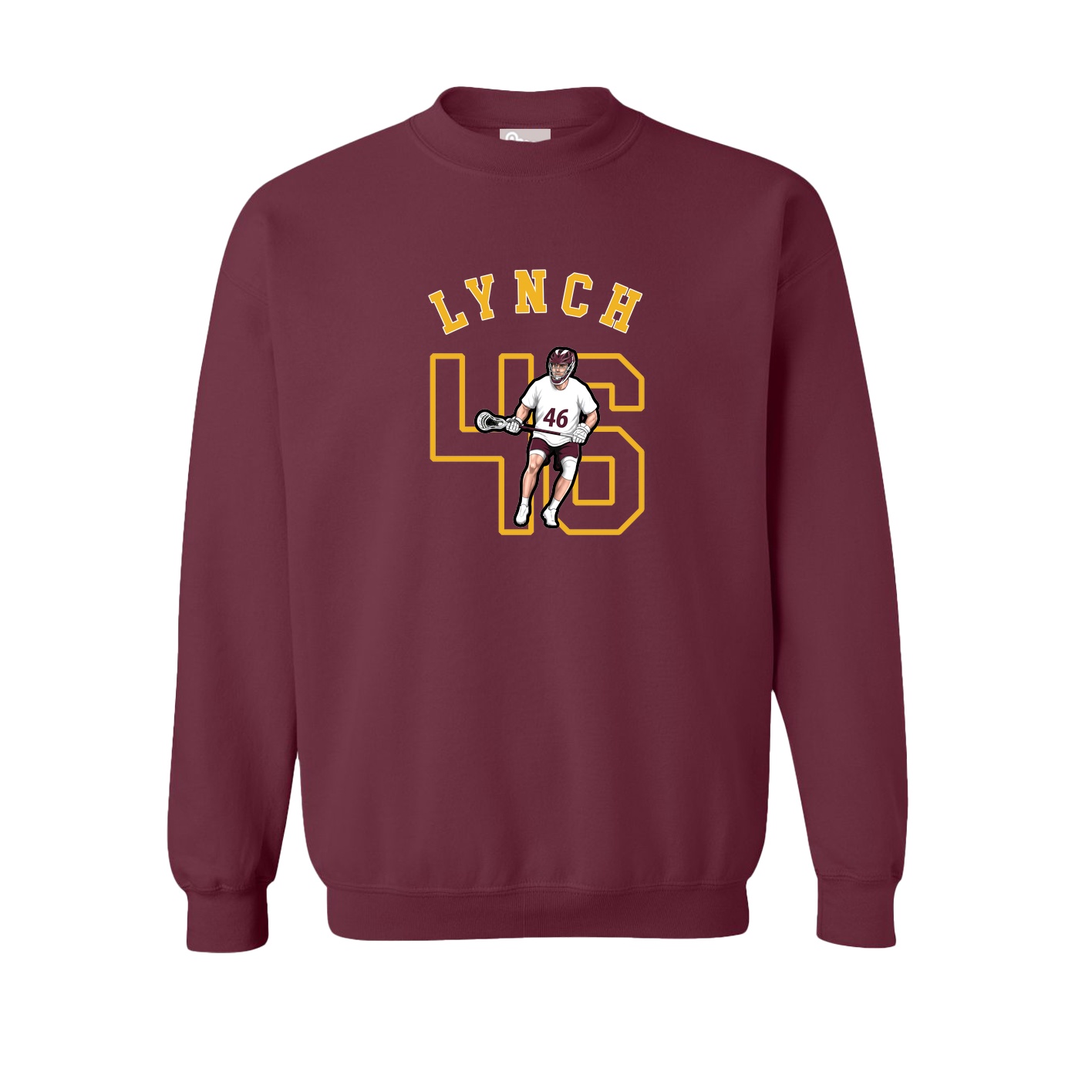 Fleece Crew — Shirsey Arch in Maroon