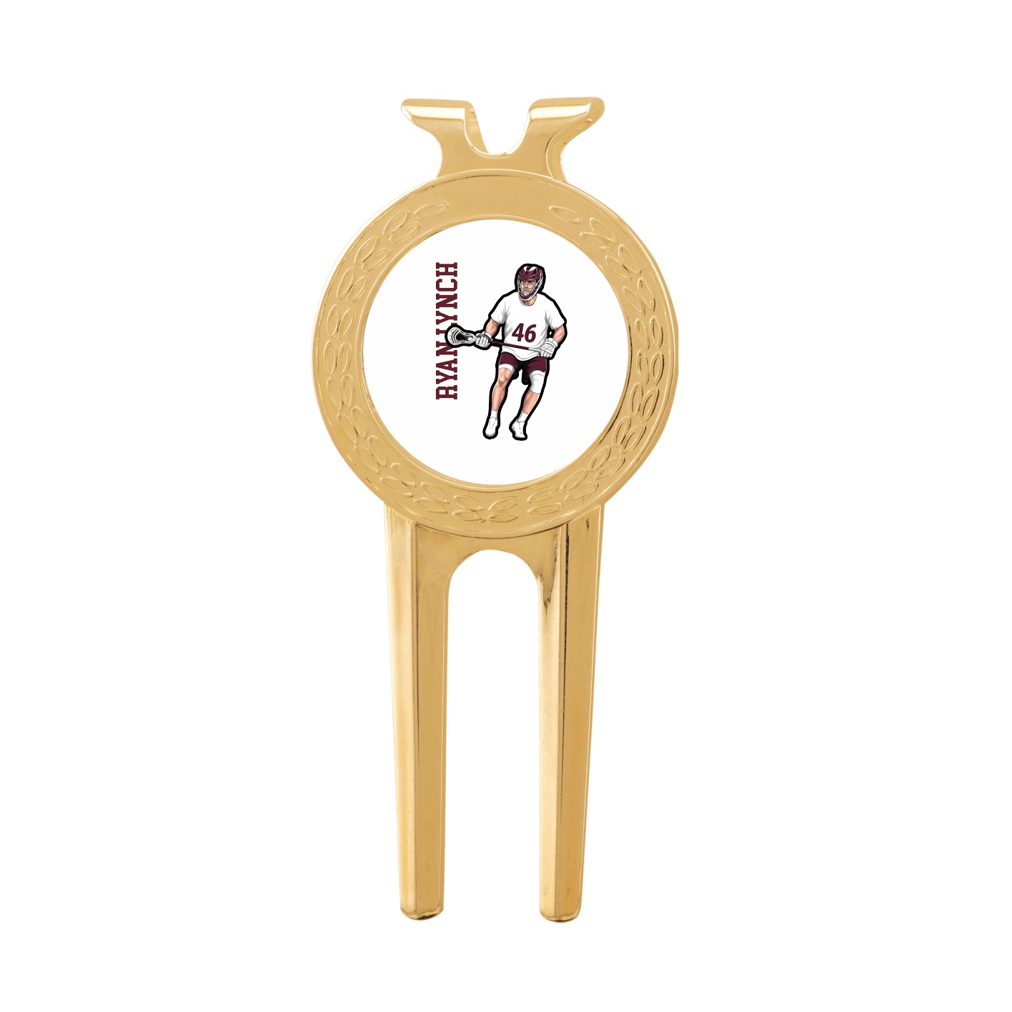 Divot Tool with Ball Marker — Name Vertical in Classic