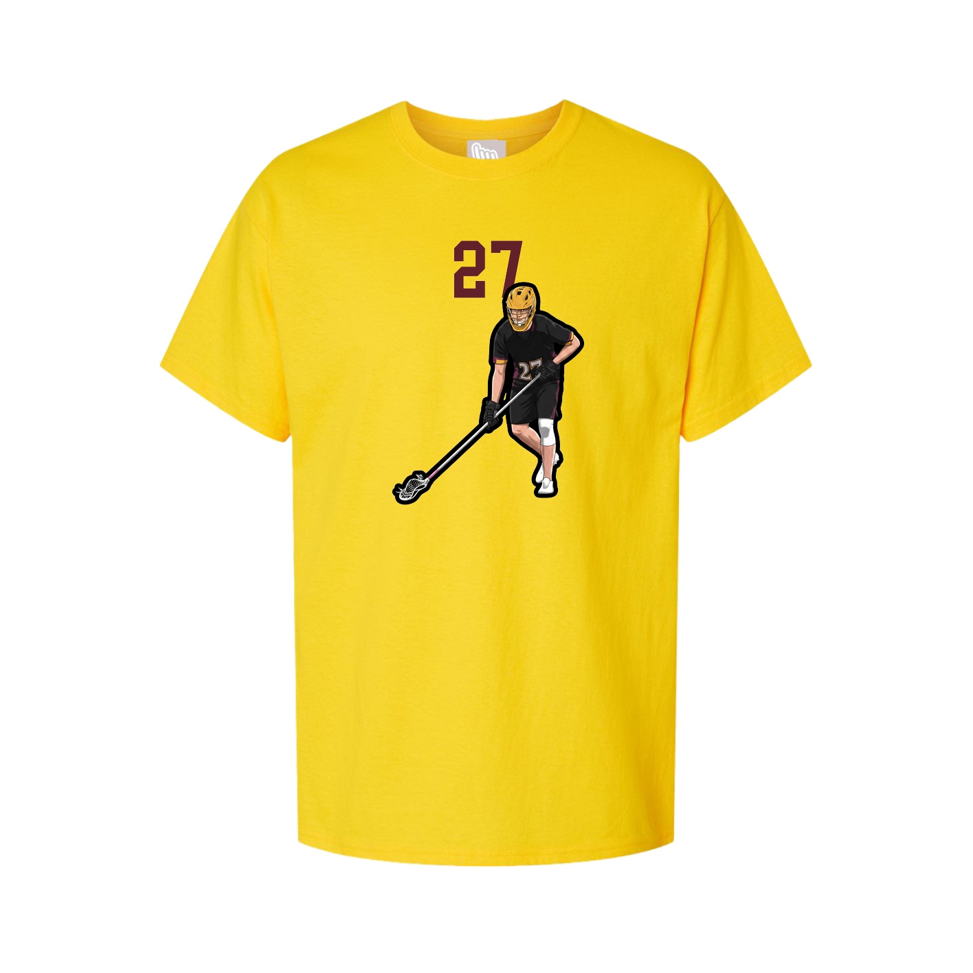 Tee — Number Top in Gold