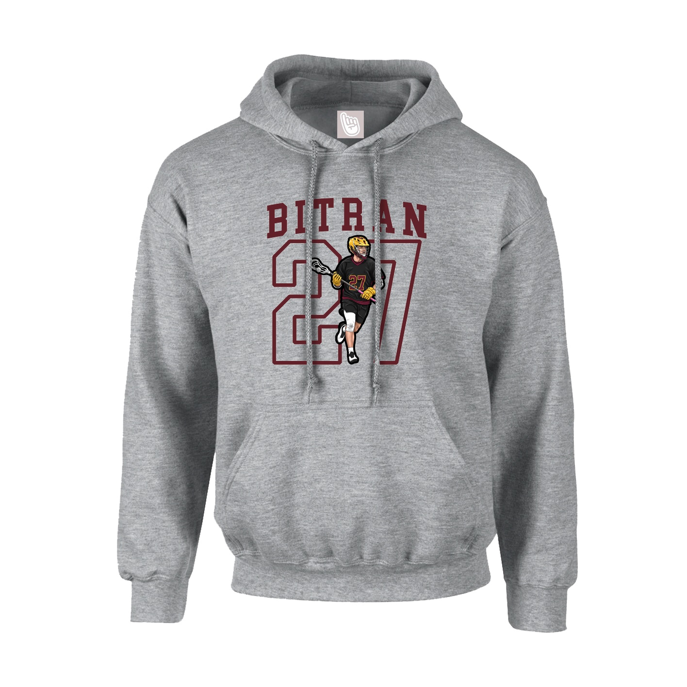 Youth Hoodie — Shirsey in Grey