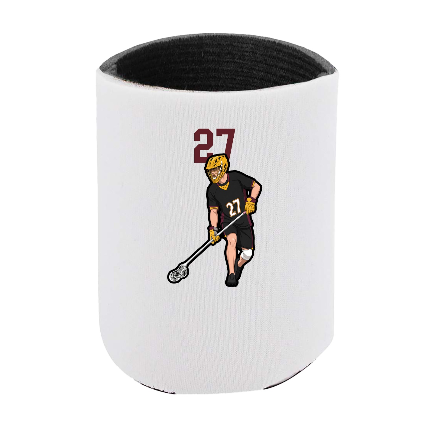 Can Holder — Number Top in White