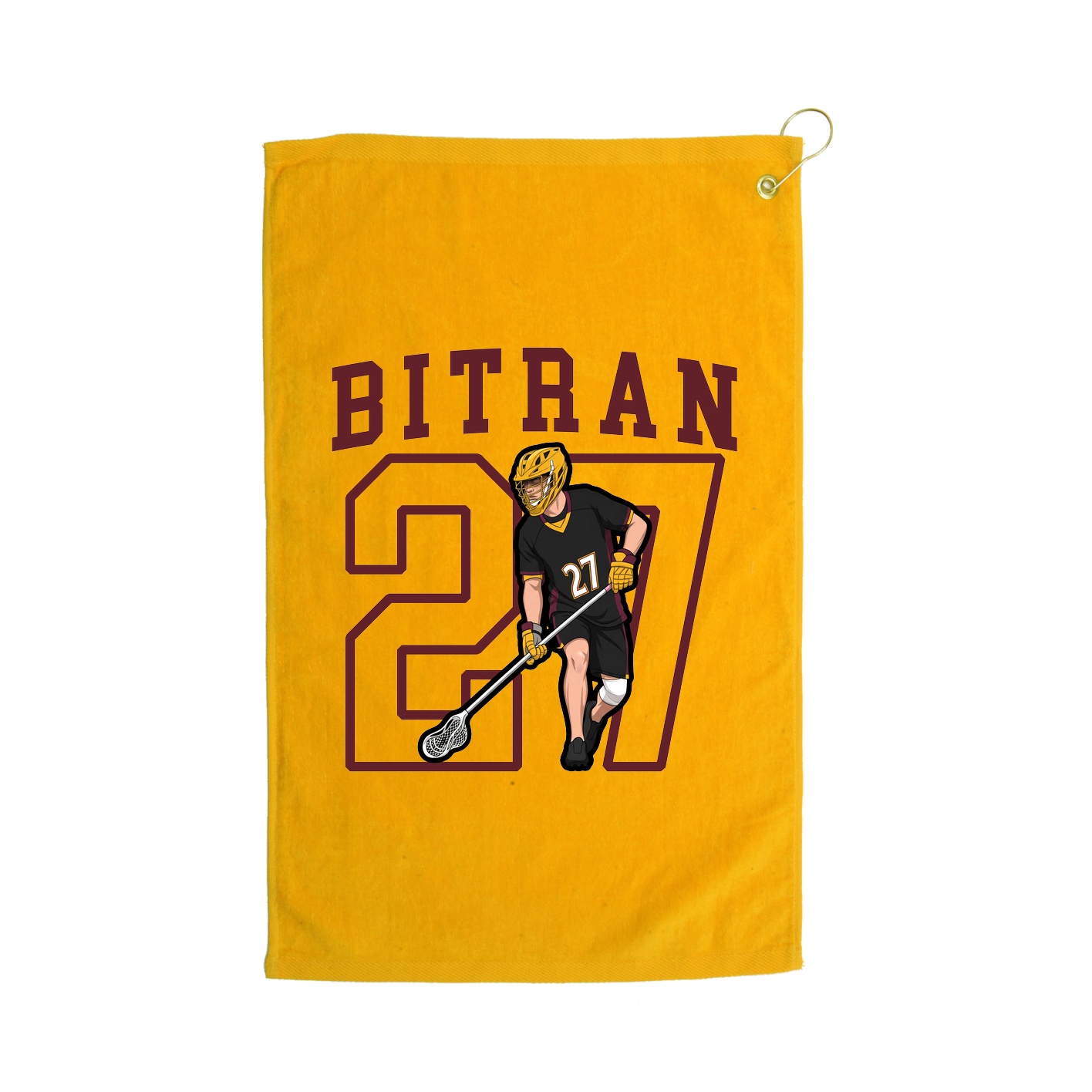 Golf Towel — Shirsey in Gold