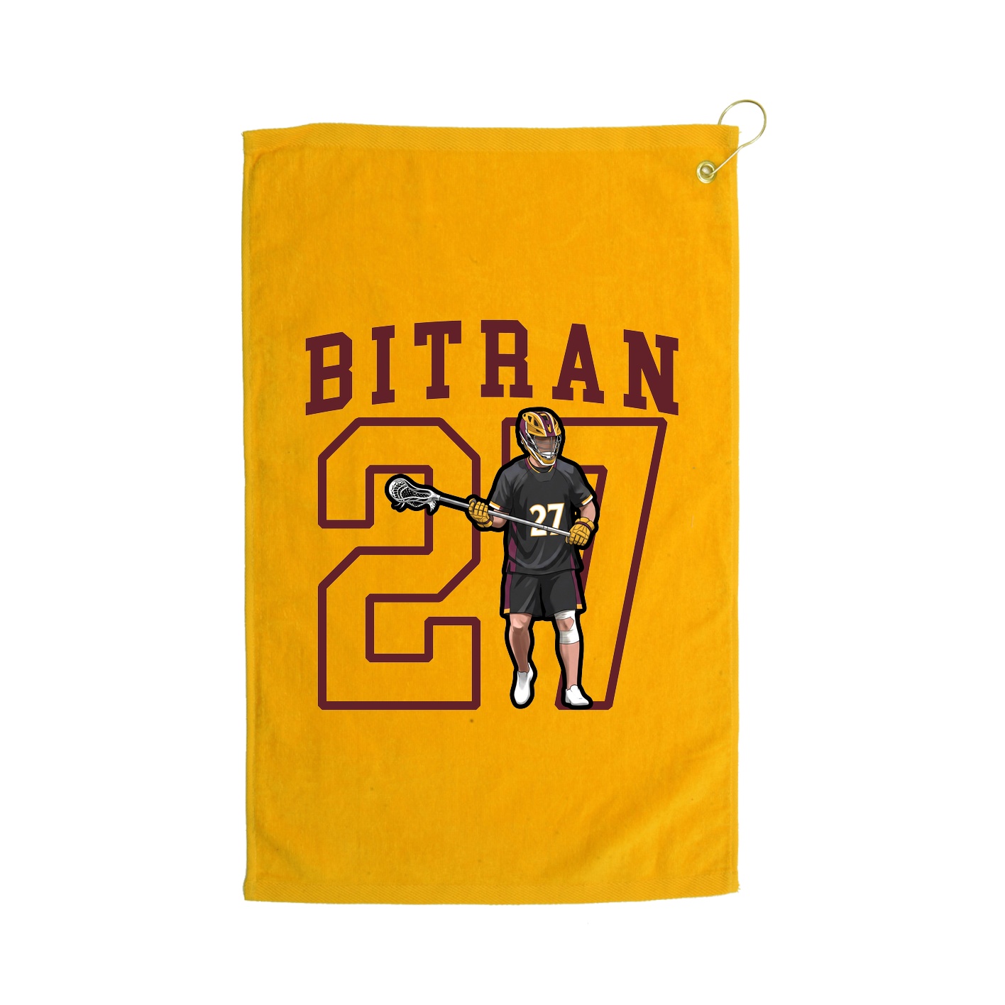 Golf Towel — Shirsey in Gold