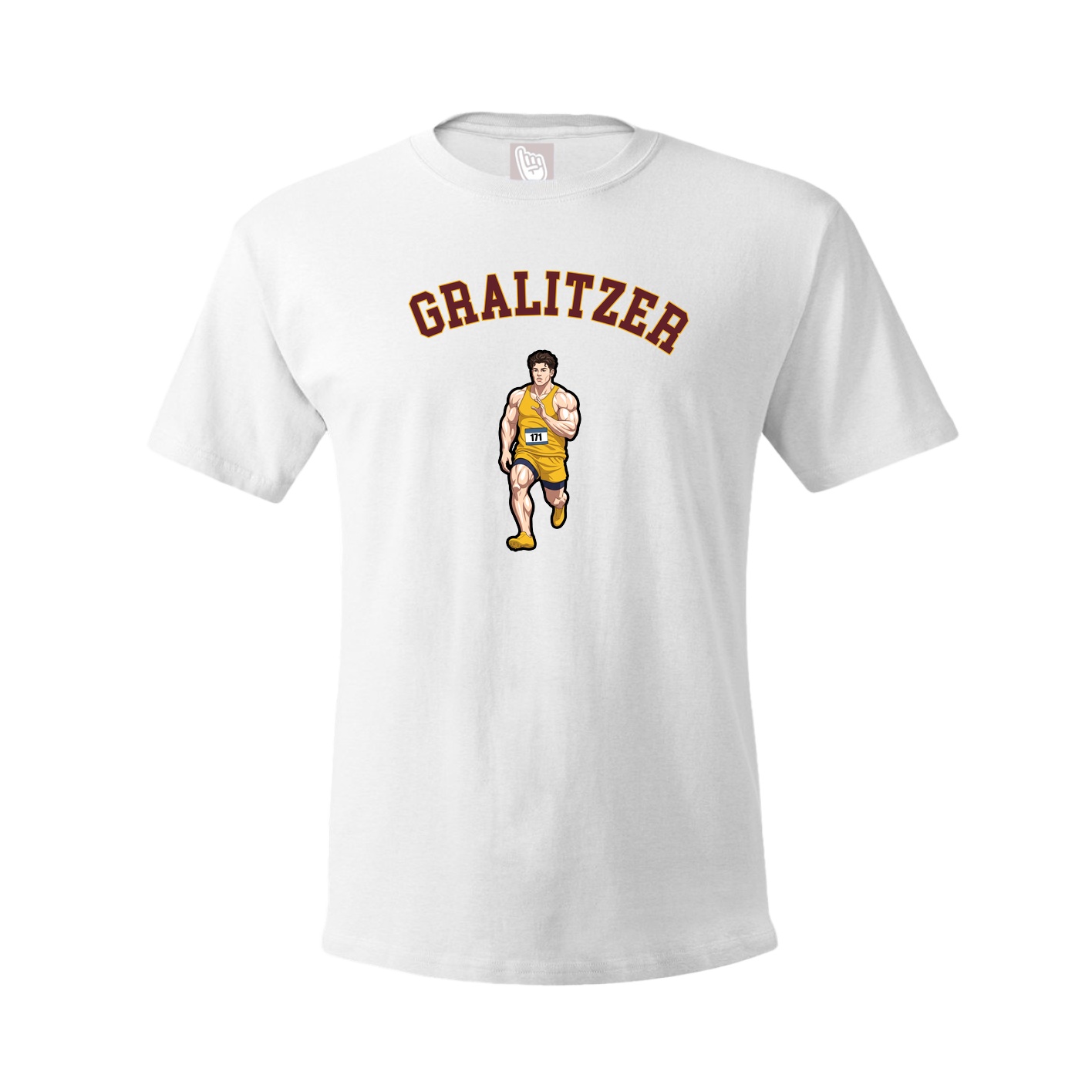 Youth Tee — Shirsey Arch in White