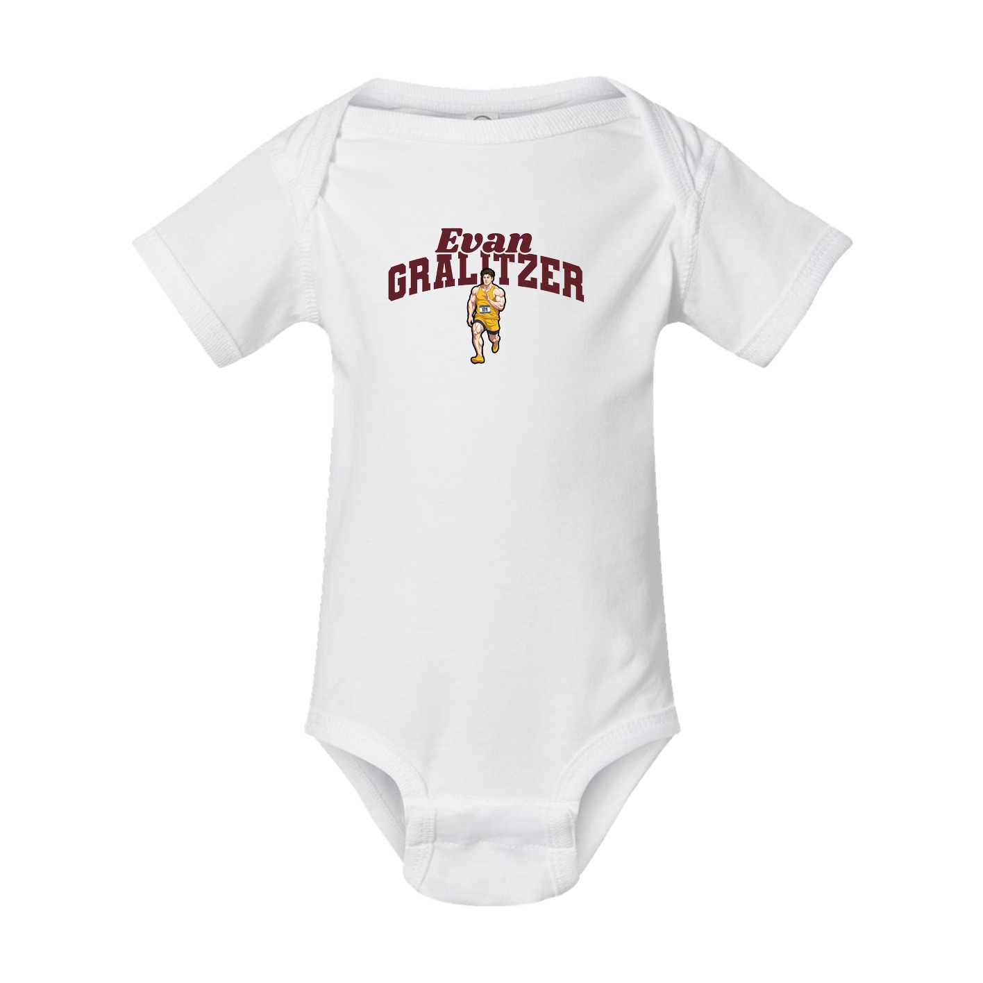Baby Onesie — Signature Arch in White