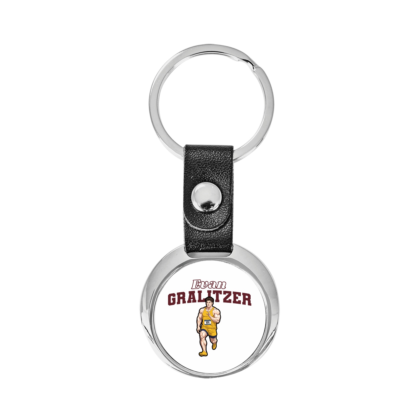 Key Chain — Name Arch in Classic