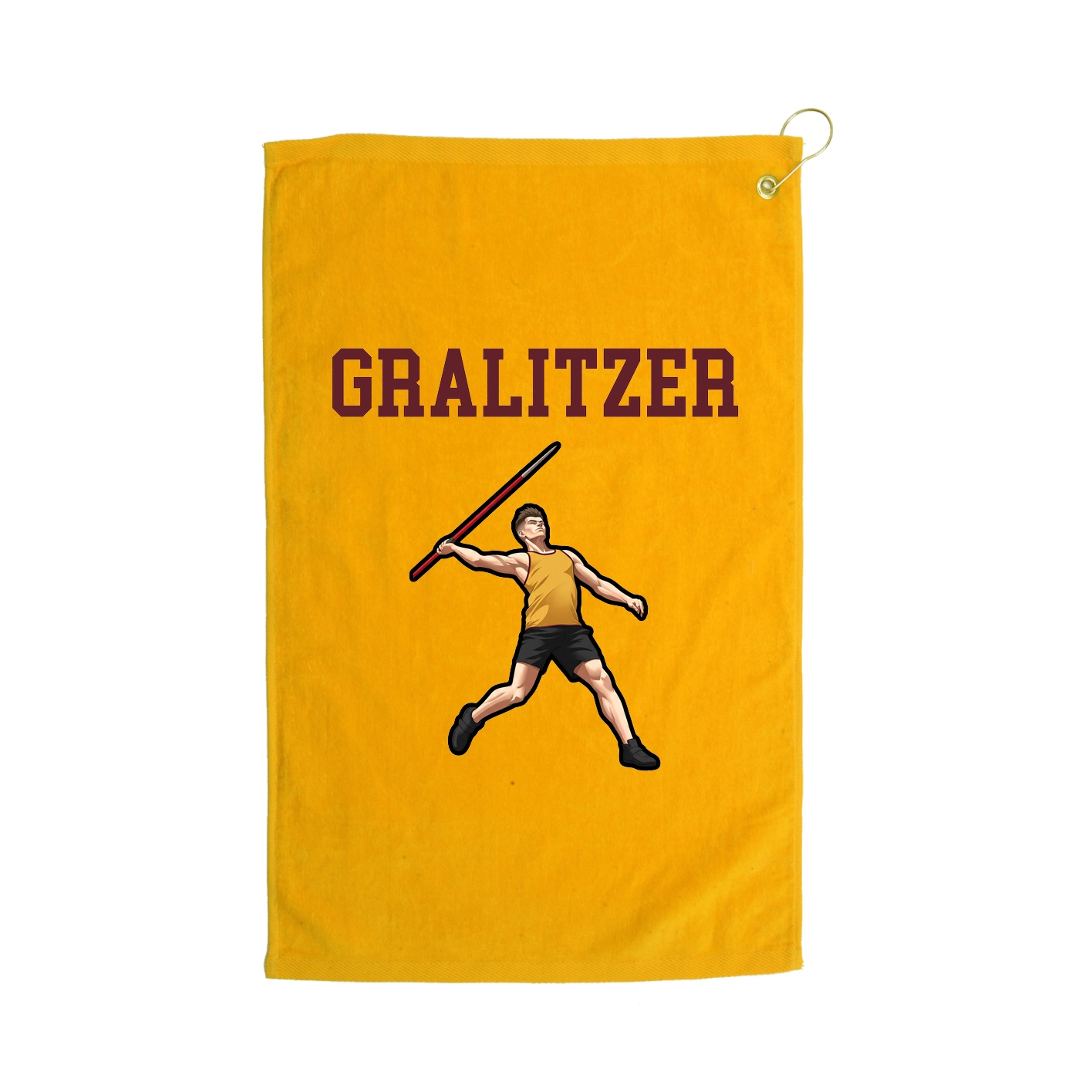 Golf Towel — Shirsey in Gold