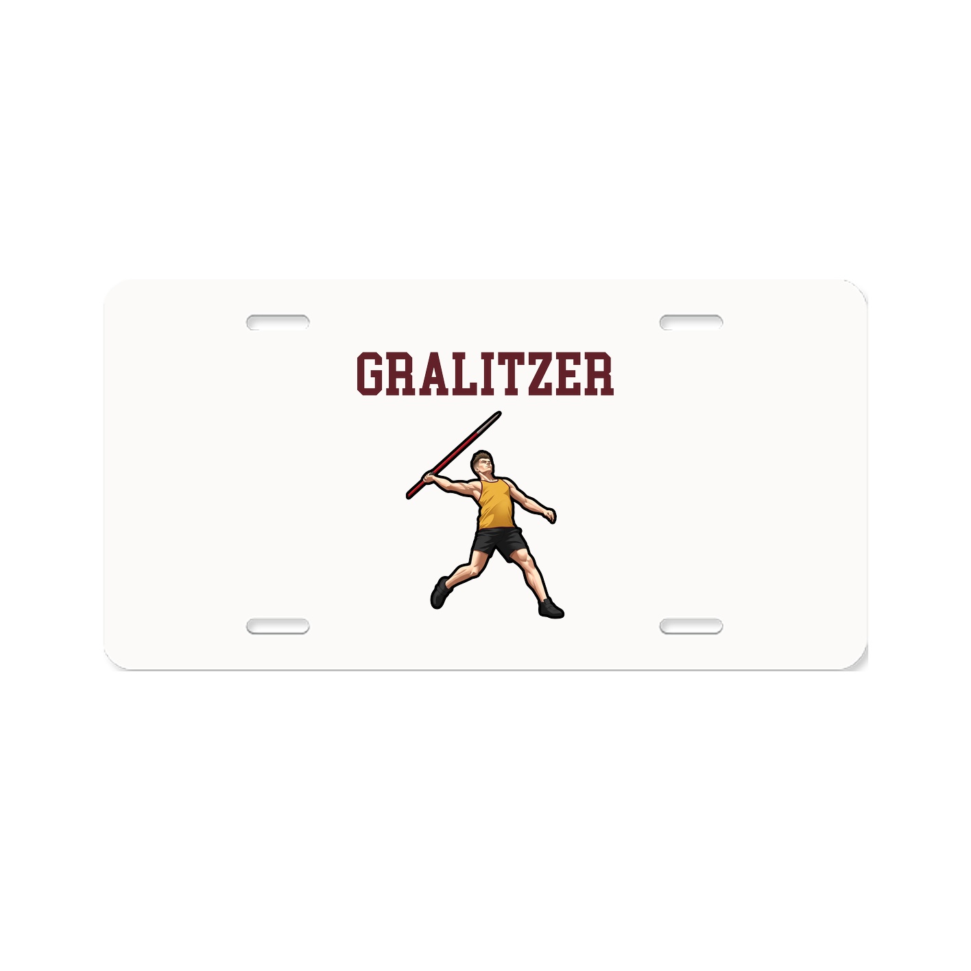 License Plate — Shirsey in Classic