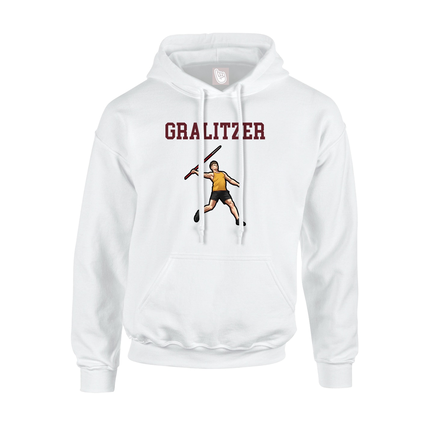 Youth Hoodie — Shirsey in White