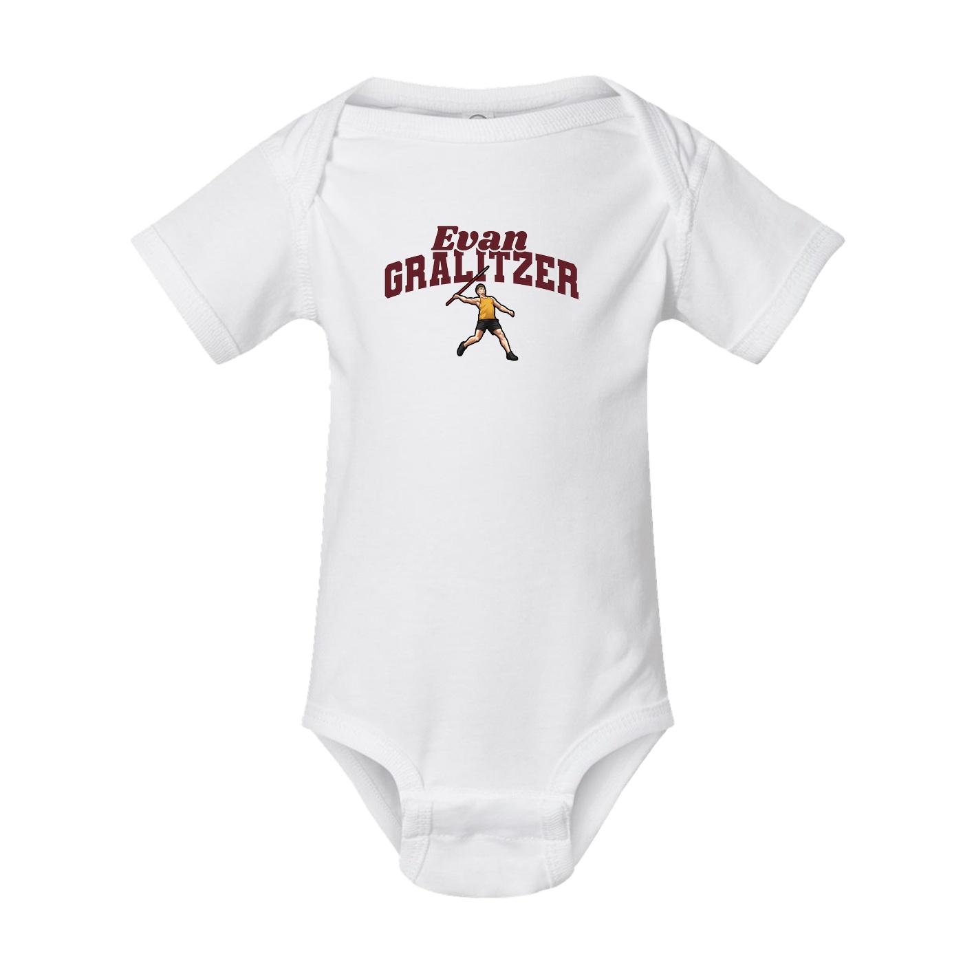 Baby Onesie — Signature Arch in White