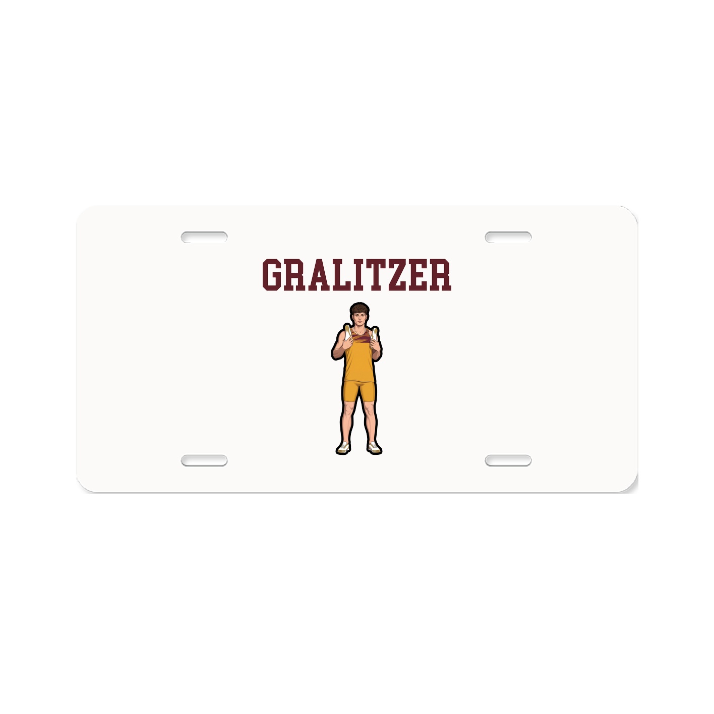 License Plate — Shirsey in Classic