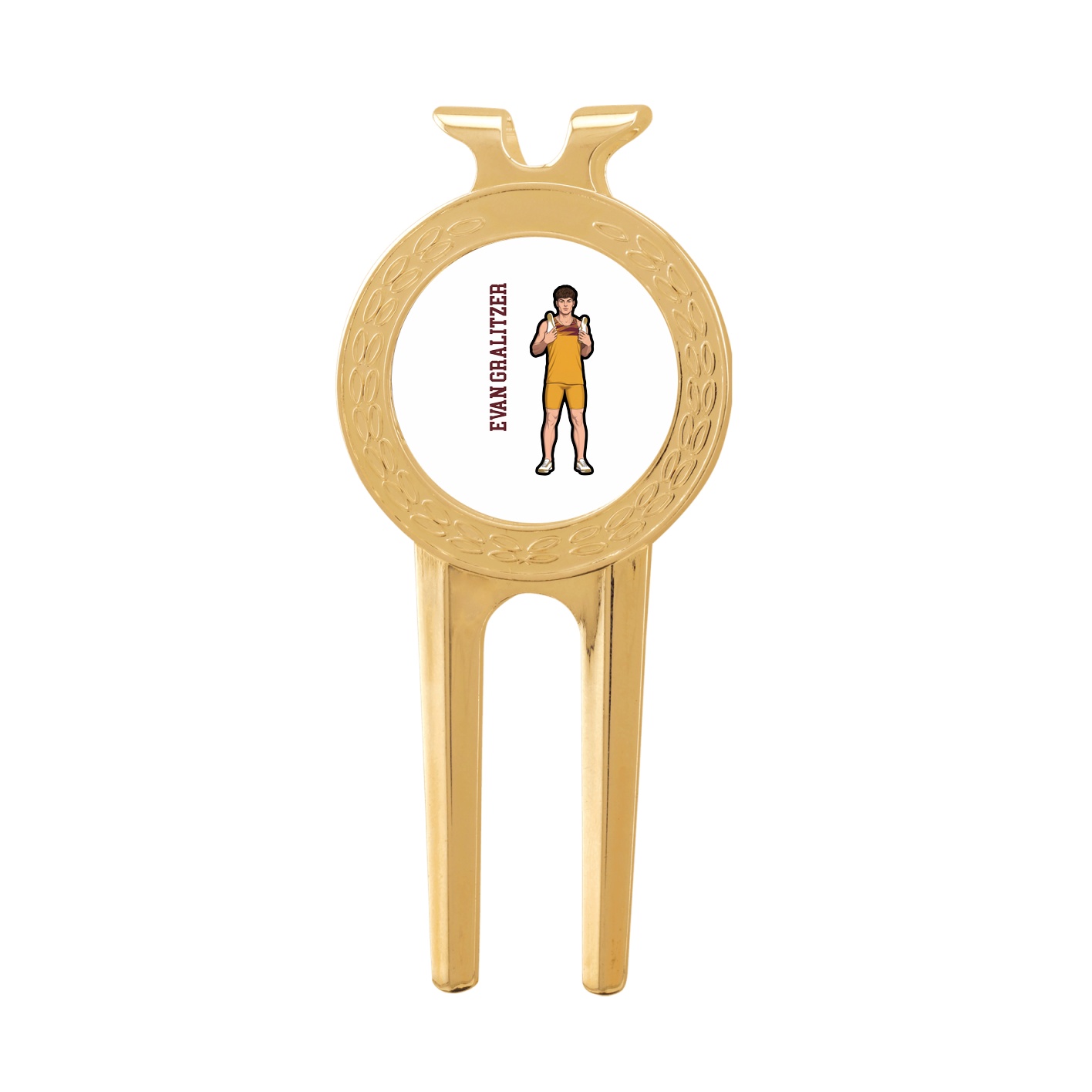 Divot Tool with Ball Marker — Name Vertical in Classic