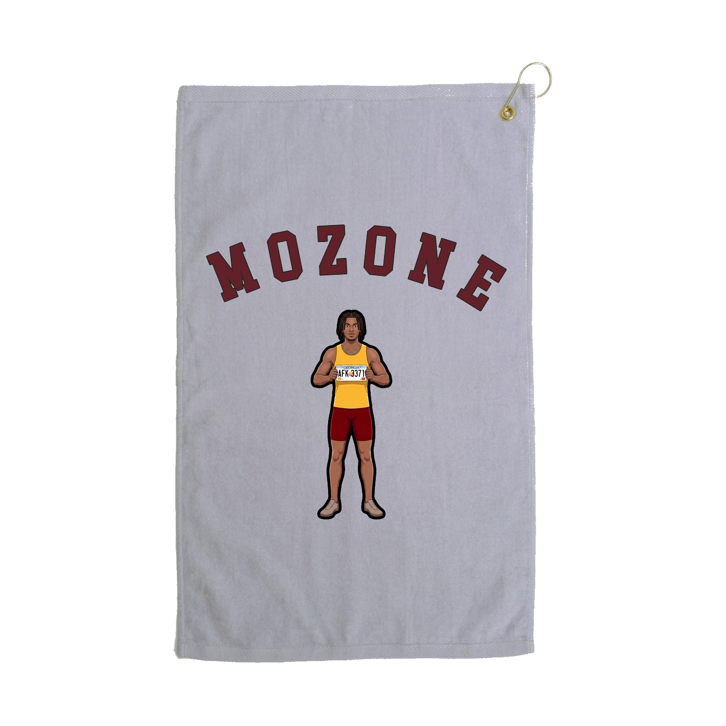 Golf Towel — Shirsey Arch in Grey