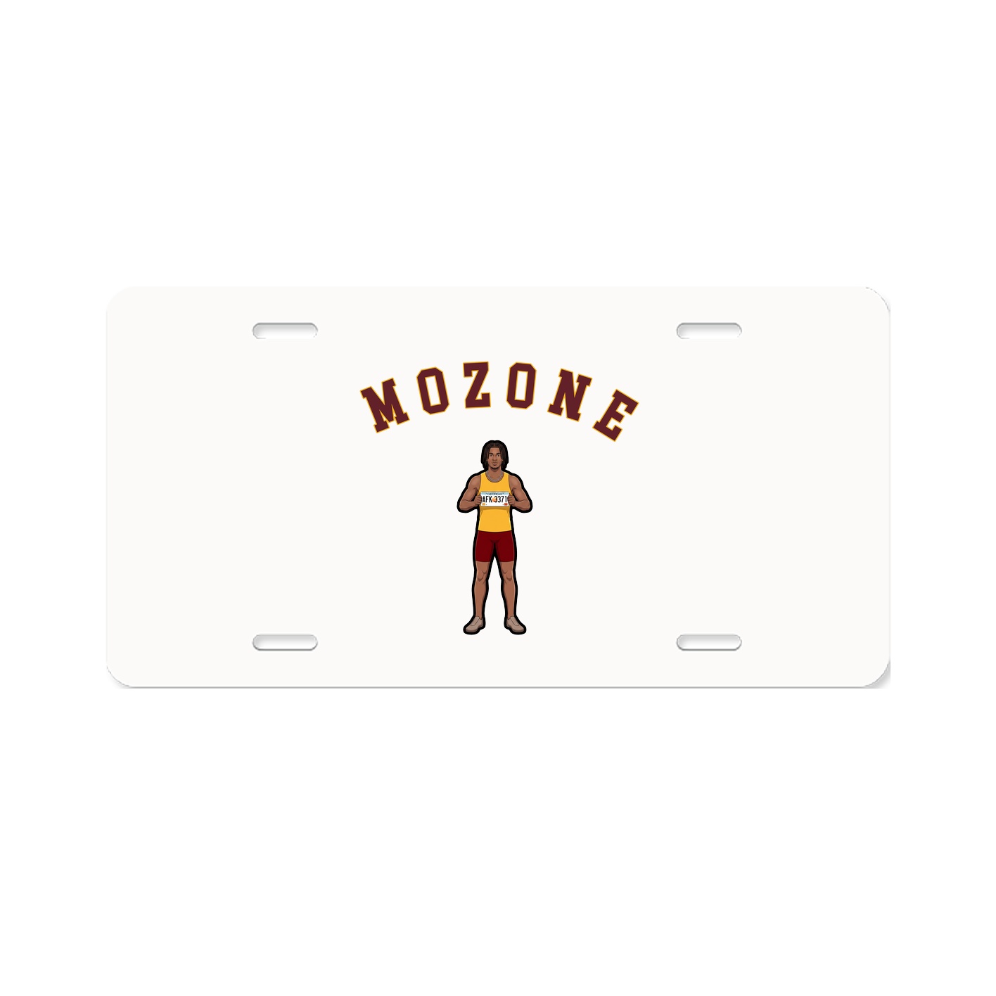 License Plate — Shirsey Arch in Classic
