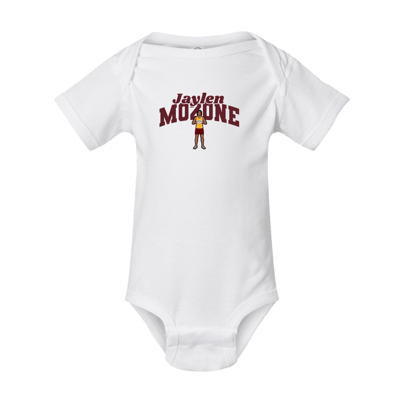 Baby Onesie — Signature Arch in White
