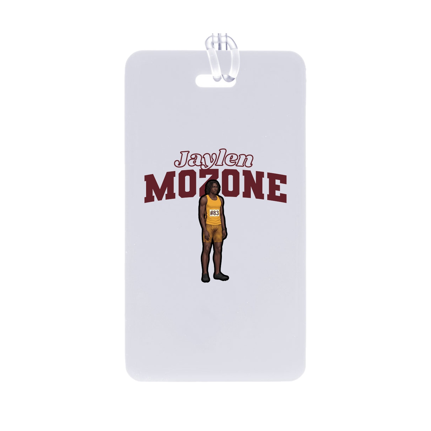 Bag Tag — Name Arch in Classic
