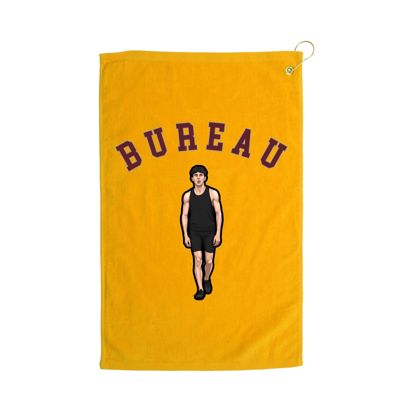 Golf Towel — Shirsey Arch in Gold