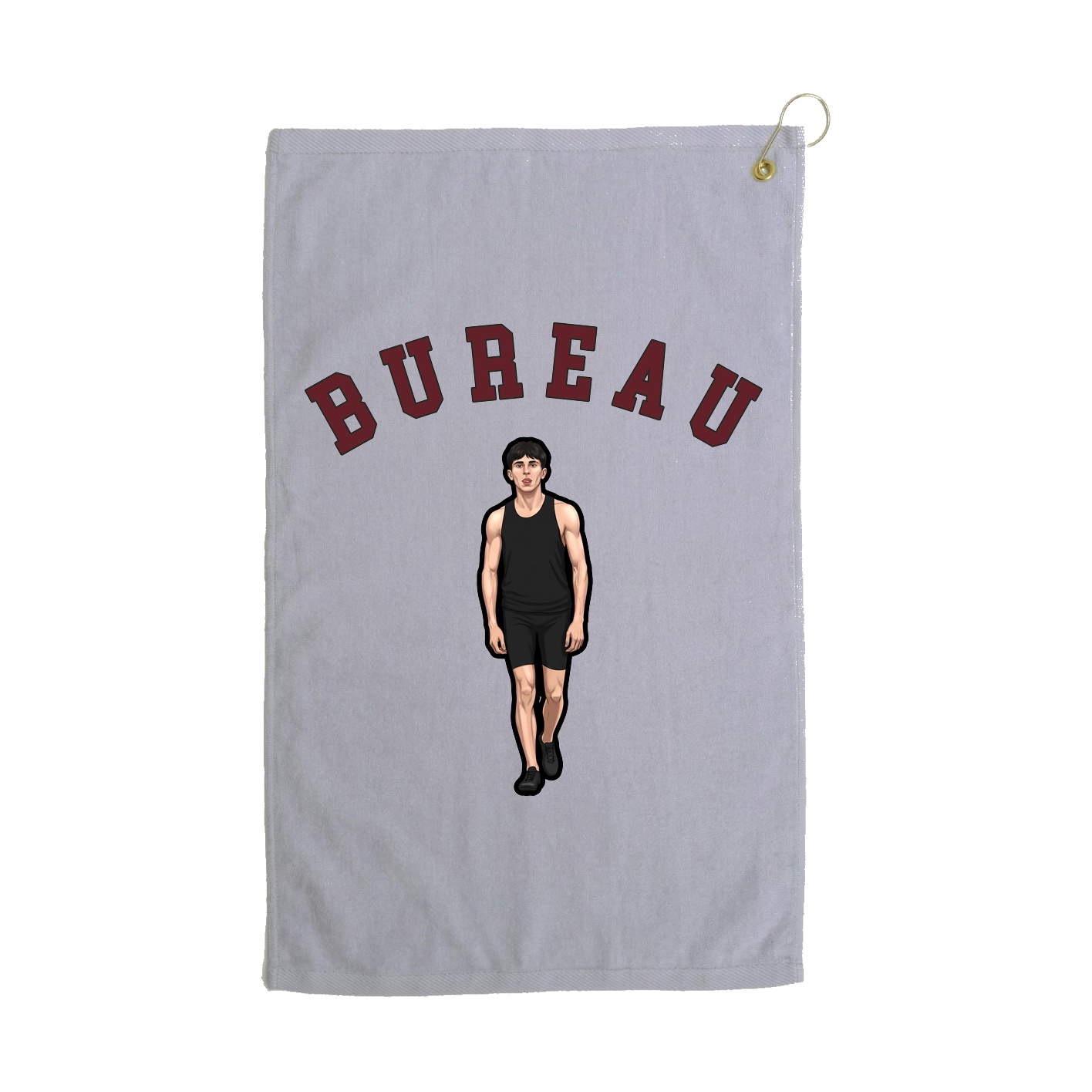Golf Towel — Shirsey Arch in Grey