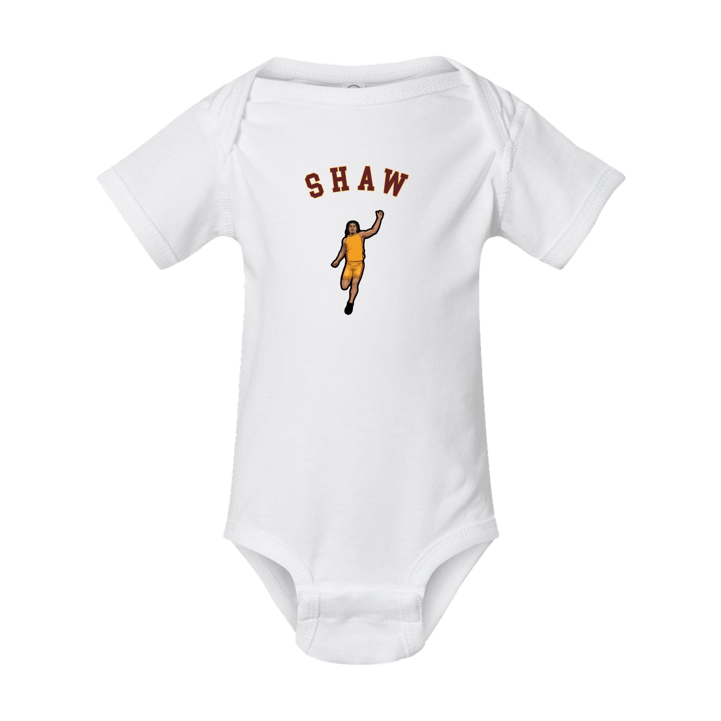 Baby Onesie — Shirsey Arch in White