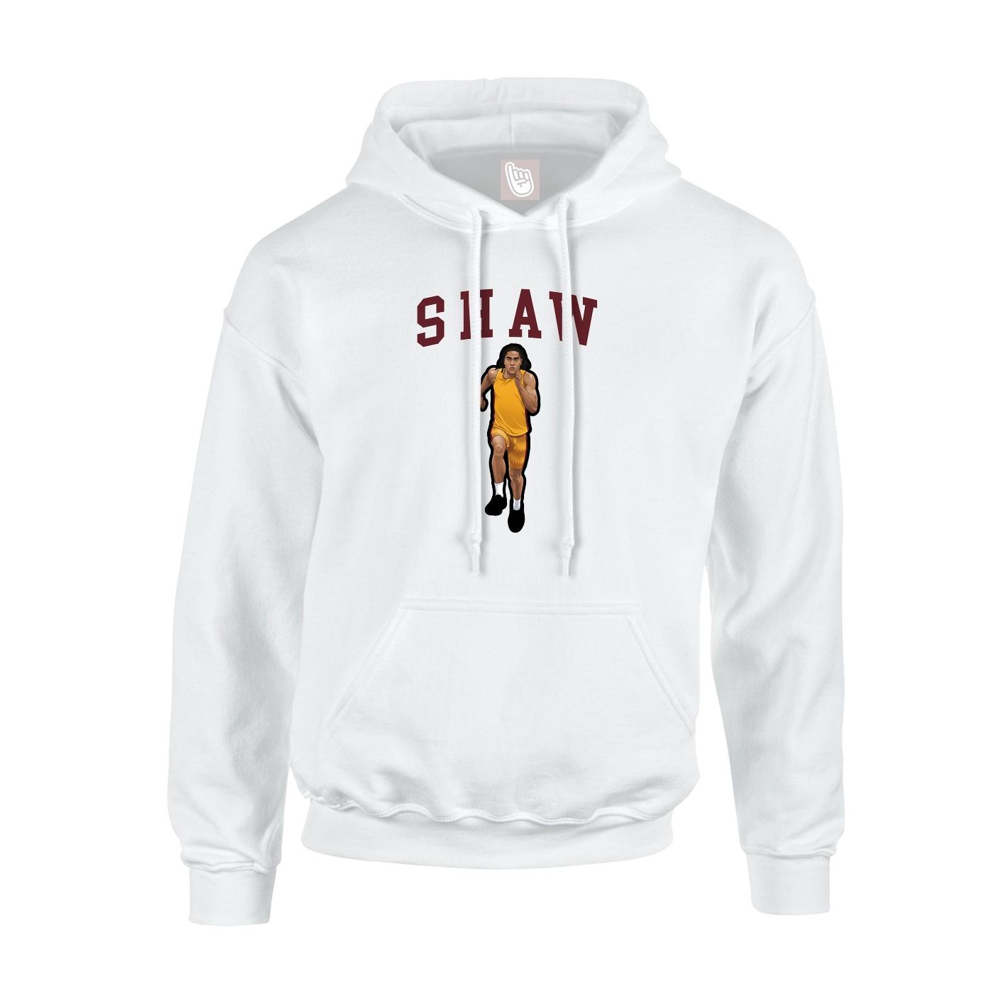 Youth Hoodie — Shirsey in White