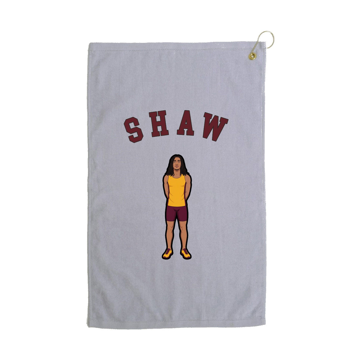 Golf Towel — Shirsey Arch in Grey