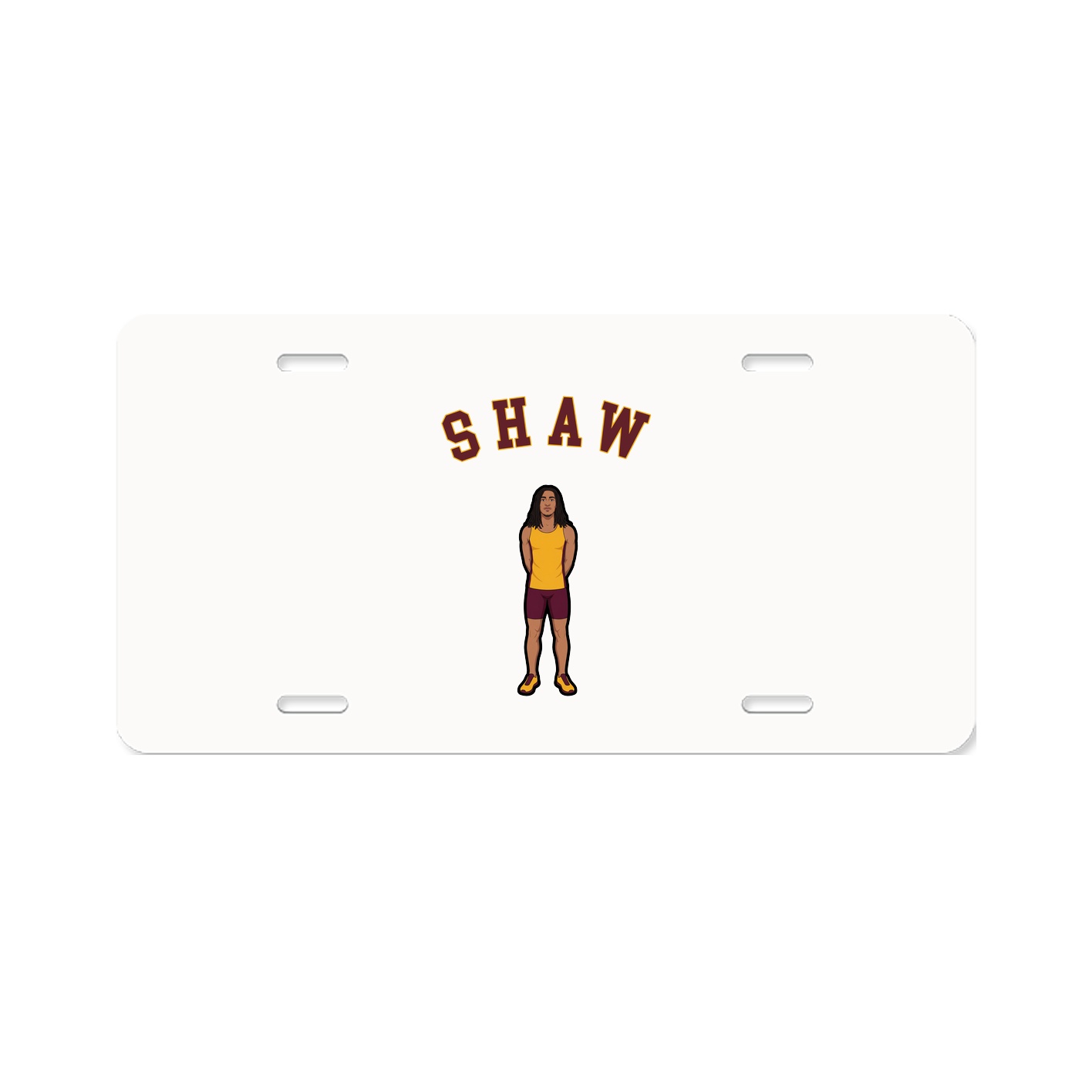 License Plate — Shirsey Arch in Classic