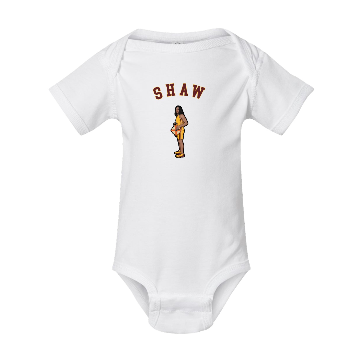 Baby Onesie — Shirsey Arch in White